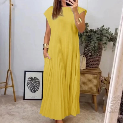 Women's pleated dress