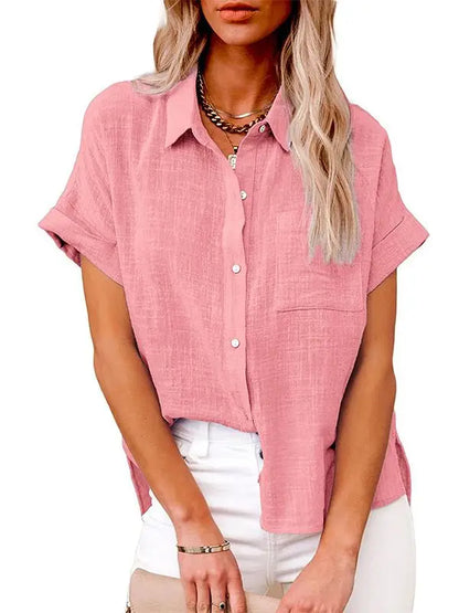 Women's Short Sleeved Sress Shirt
