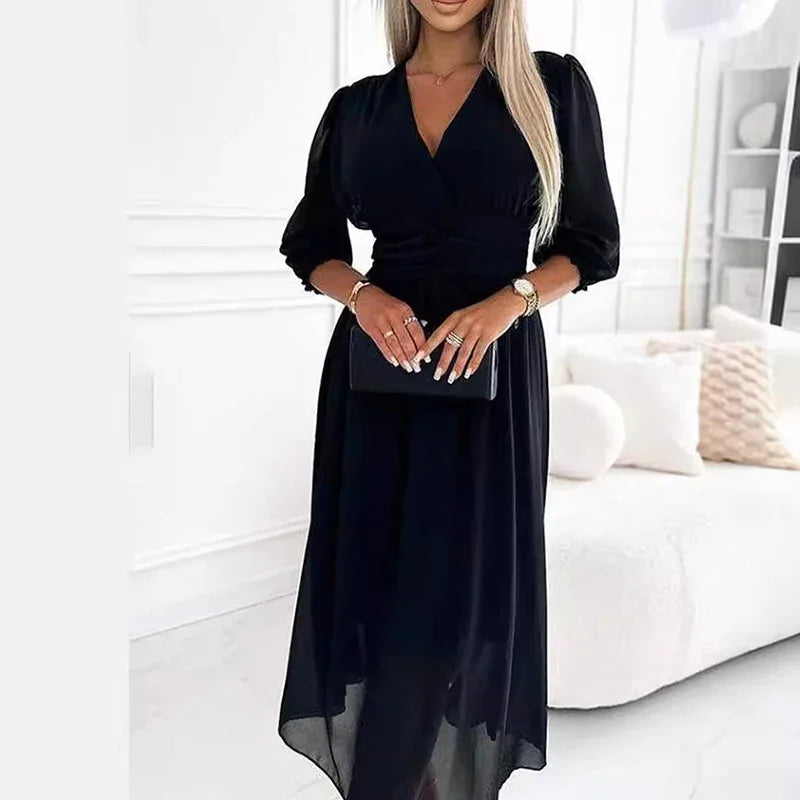 Women's Fitted Dress With Tulle etail