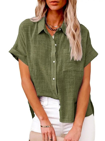 Women's Short Sleeved Sress Shirt