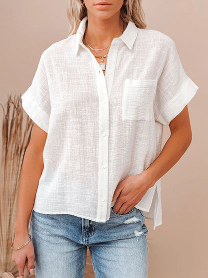 Women's Short Sleeved Sress Shirt