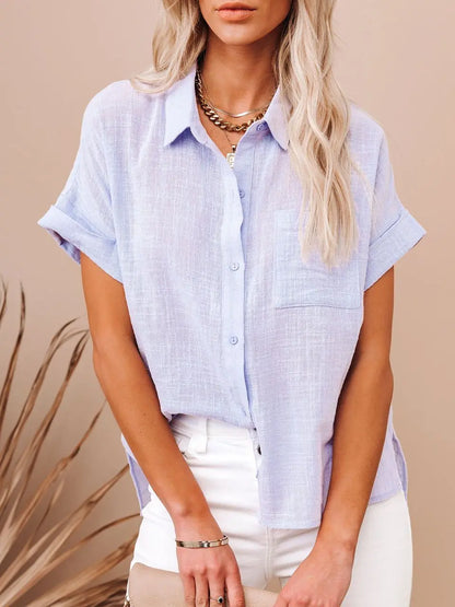 Women's Short Sleeved Sress Shirt