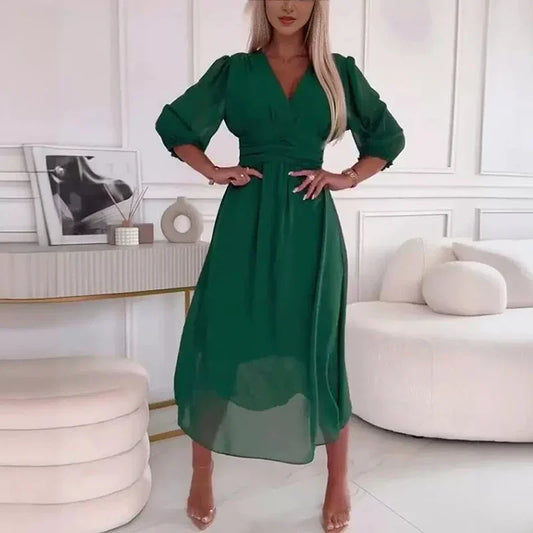 Women's Fitted Dress With Tulle etail