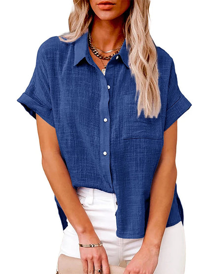 Women's Short Sleeved Sress Shirt
